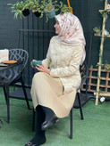 کت و دامن دانتل مارینا